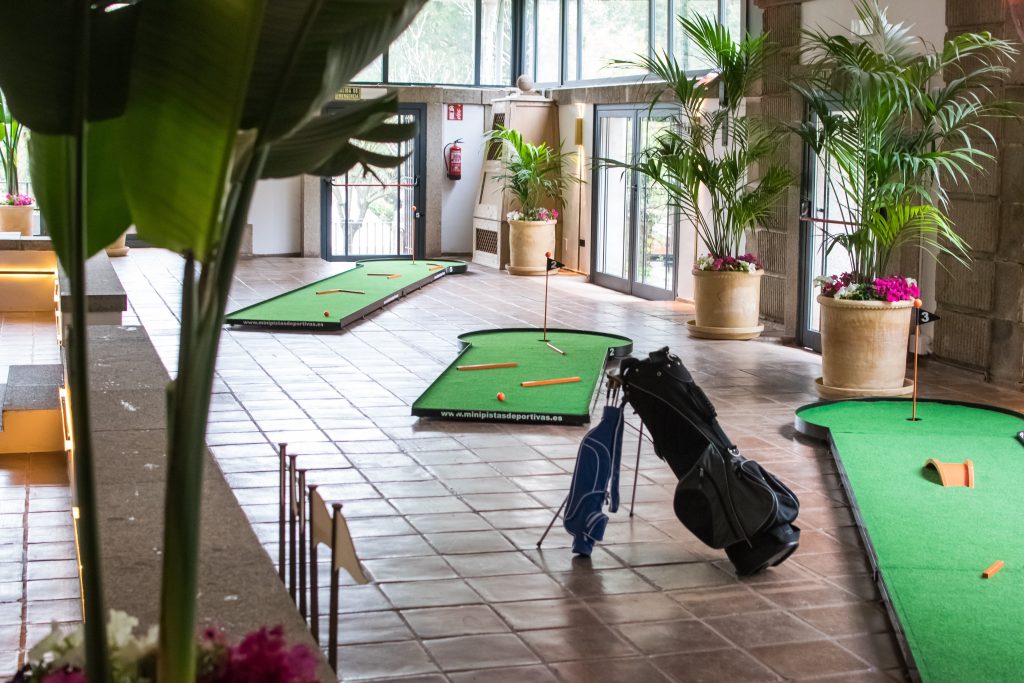Mobiliario para eventos campo de Golf portátil